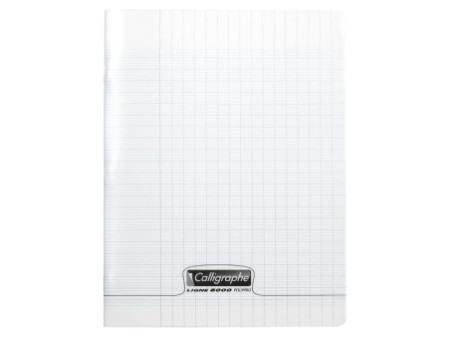 Calligraphe Cahier 8000 POLYPRO, 170 x 220 mm, incolore