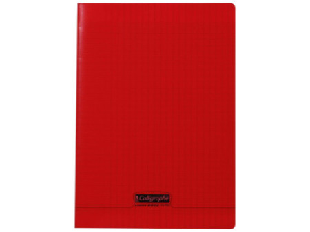 Calligraphe Cahier 8000 POLYPRO, 210 x 297 mm, rouge