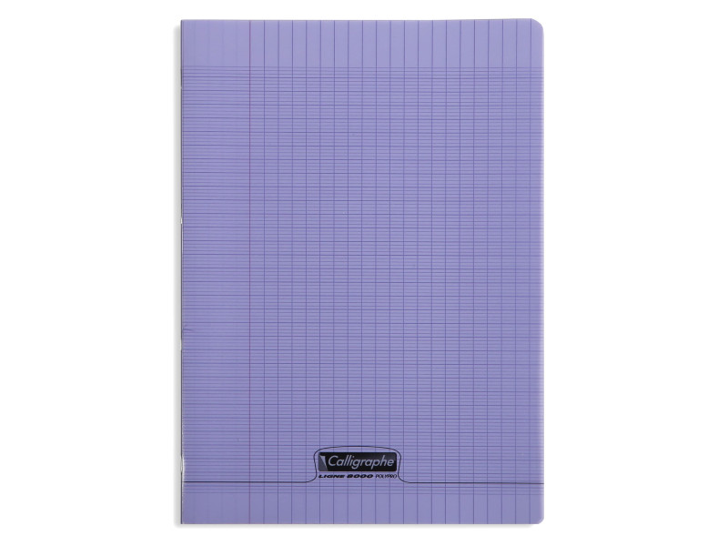 Calligraphe Cahier 8000 POLYPRO, 210 x 297 mm, violet