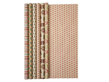 Clairefontaine Papier cadeau de Noël 'Kraft'