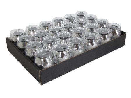 Clairefontaine Bobine de ruban cadeau, métallique, argent
