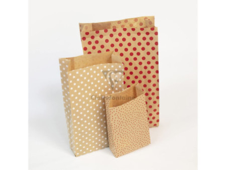 Clairefontaine Pochette en papier à fond plat 'Points'