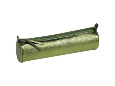 Clairefontaine Trousse CUIRISÉ, cuir, vert