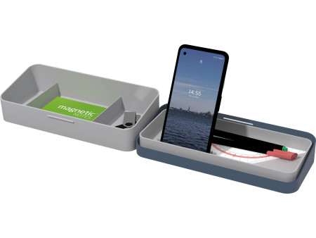 helit Organiseur de bureau portable, bleu