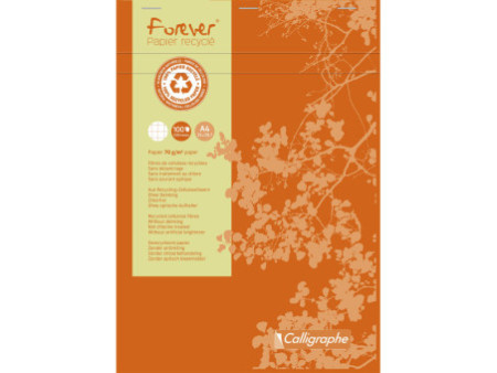 Calligraphe Bloc-notes Forever, A4, 200 pages, quadrillé 5/5