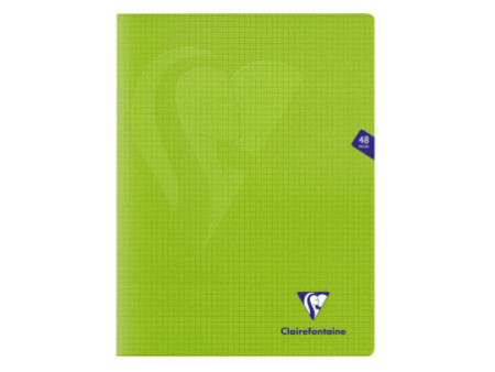 Clairefontaine Cahier piqûre Mimesys, 240 x 320 mm, vert