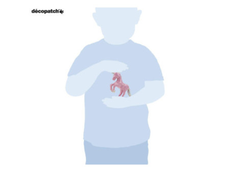 décopatch Kit papier mâché 'Licorne', 5 pièces