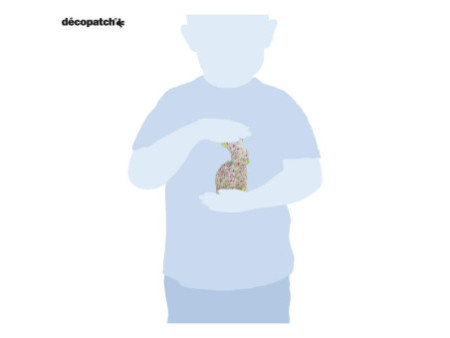 décopatch Kit papier mâché 'Renne', 5 pièces
