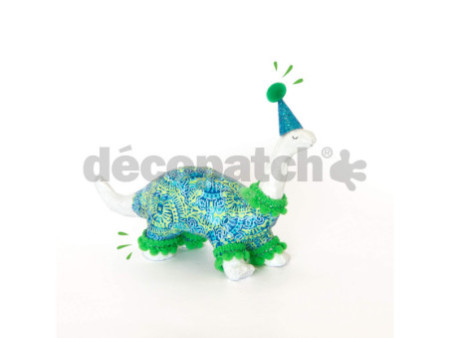 décopatch Support en papier mâché 'Brontosaure', 100 mm