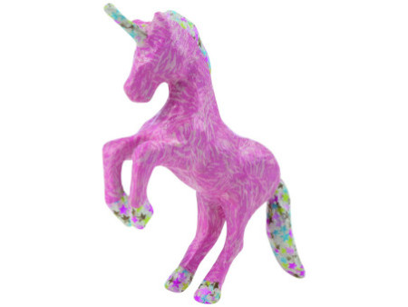 décopatch Support en papier mâché 'Licorne', 120 mm