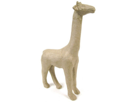 décopatch Support en papier mâché 'Girafe', 280 mm