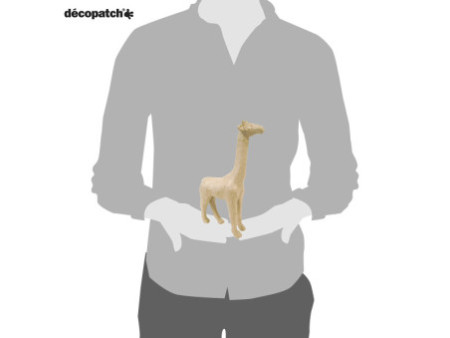 décopatch Support en papier mâché 'Girafe', 280 mm