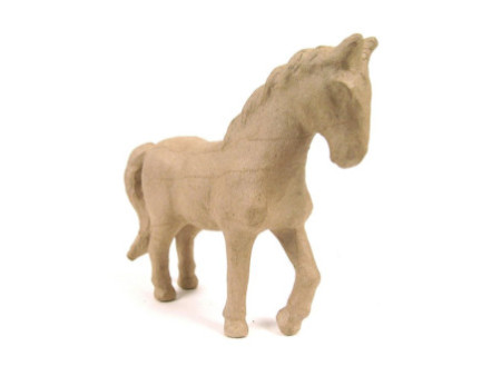 décopatch Support en papier mâché 'Cheval 2', 230 mm