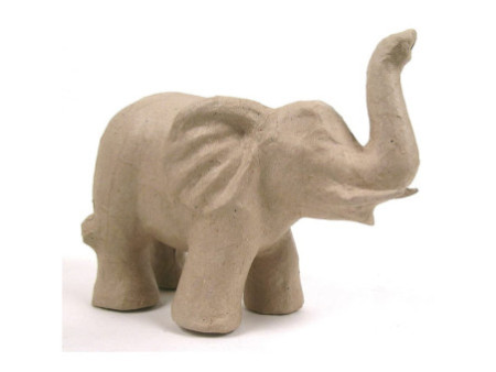 décopatch Support en papier mâché 'Eléphant 2', 170 mm