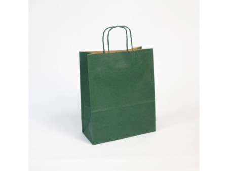 Clairefontaine Sac en papier, grand, vert