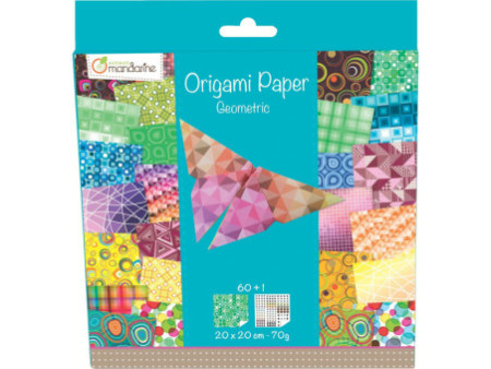 My Mandarine Feuilles à plier Origami Paper 'Geometric'