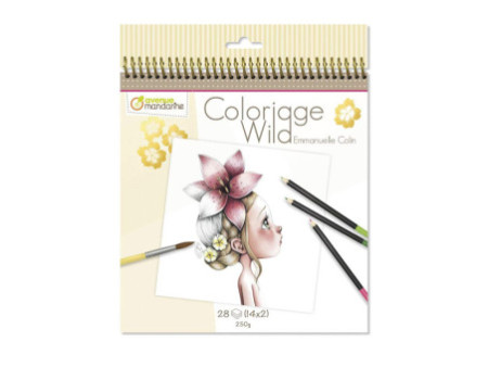 My Mandarine Carnet de coloriage 'Wild 1'