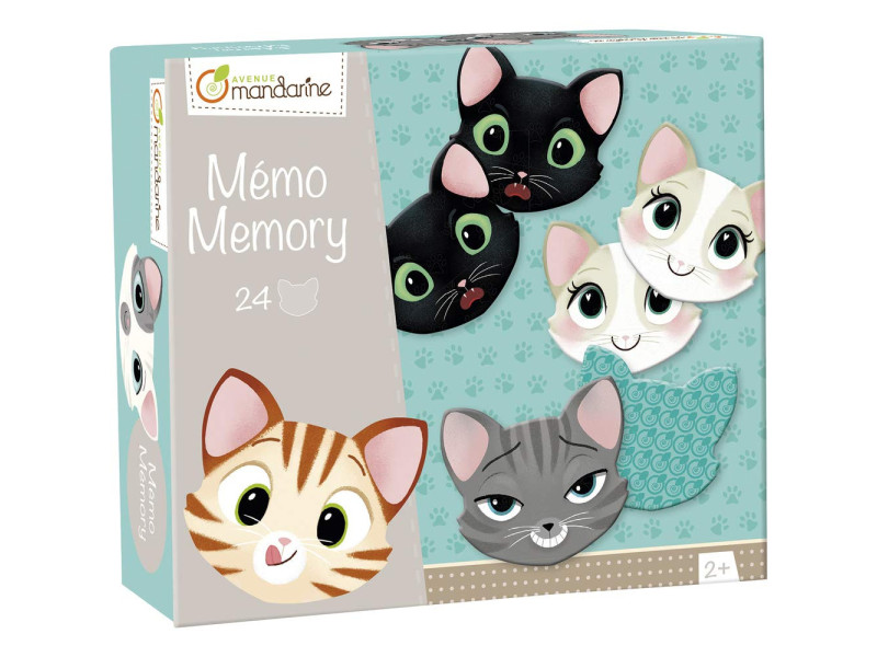 My Mandarine Jeu de memory 'Chats'