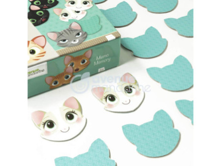 My Mandarine Jeu de memory 'Chats'