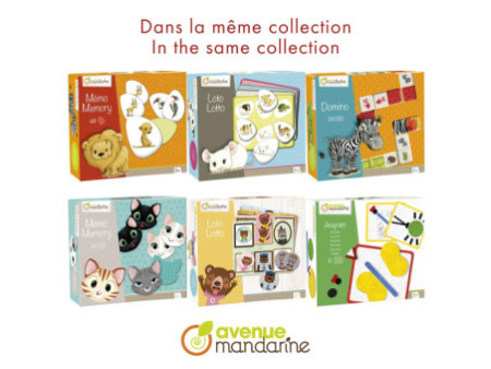My Mandarine Jeu de memory 'Chats'