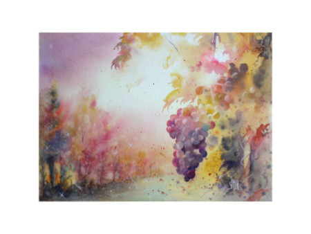 Clairefontaine Papier aquarelle FONTAINE, 560 x 760 mm