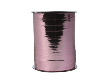 Clairefontaine Bolduc sur bobine, métallique, vieux rose
