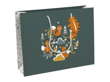 Clairefontaine Sac cadeau de Noël 'Fox', shopping