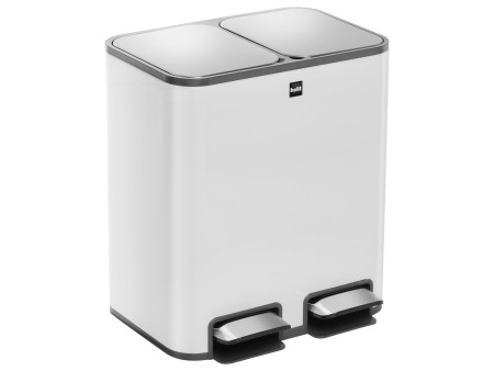 helit Poubelle de tri sélectif 'the classy', 2 x 12 litres