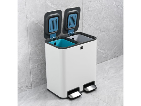 helit Poubelle de tri sélectif 'the classy', 2 x 12 litres