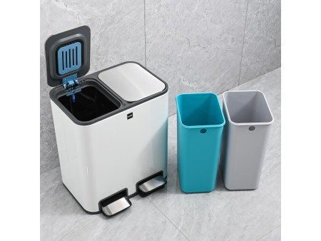 helit Poubelle de tri sélectif 'the classy', 2 x 12 litres