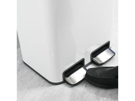 helit Poubelle de tri sélectif 'the classy', 2 x 12 litres