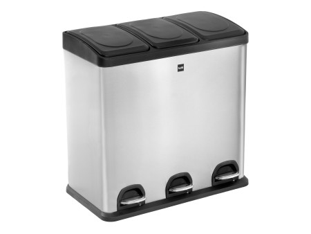 helit Poubelle de tri sélectif 'the separator', 3x 20 litres