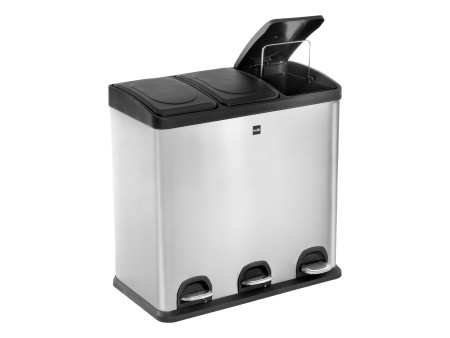 helit Poubelle de tri sélectif 'the separator', 3x 20 litres
