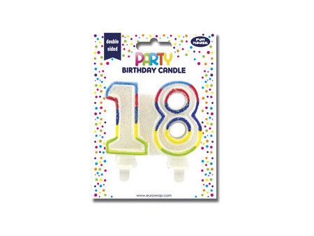 Clairefontaine Bougie nombre 'Pailletée', numéro 60
