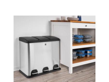helit Poubelle de tri sélectif 'the separator', 3x 20 litres