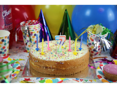 Clairefontaine Bougie d'anniversaire Happy Birthday, or