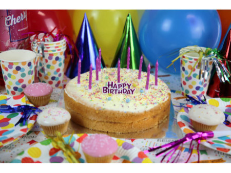 Clairefontaine Bougie d'anniversaire Happy Birthday, or