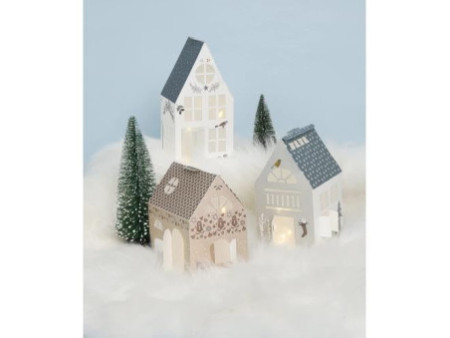 Clairefontaine Kit décoration de Noël 'maisonnettes'