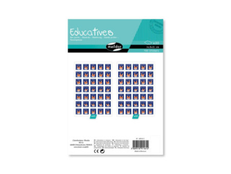 Clairefontaine Gommettes éducatives, 210 x 148 mm, renards