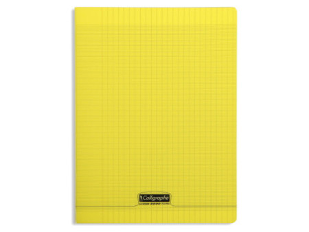 Calligraphe Cahier 8000 POLYPRO, 240 x 320 mm, jaune