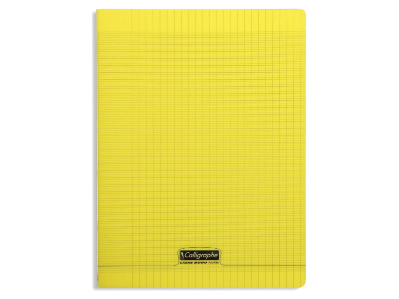 Calligraphe Cahier 8000 POLYPRO, 240 x 320 mm, jaune