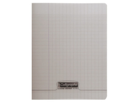 Calligraphe Cahier 8000 POLYPRO, 170 x 220 mm, gris