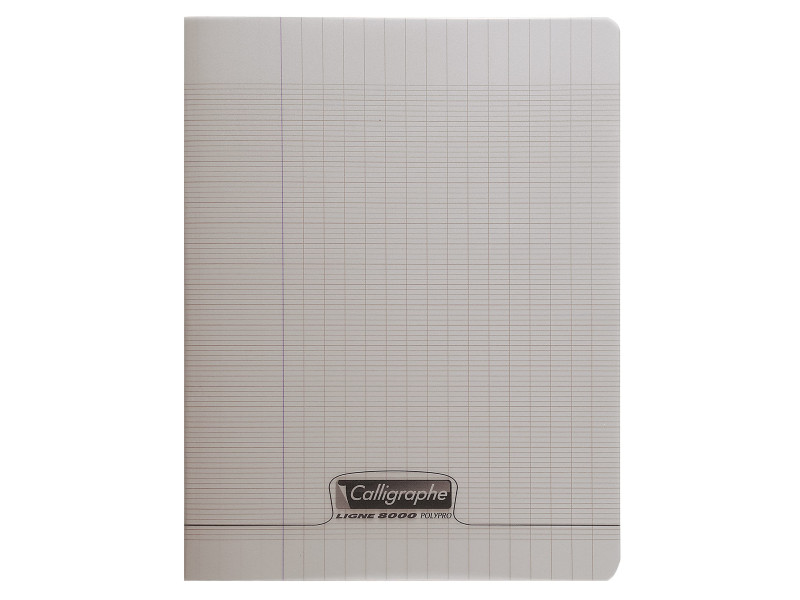 Calligraphe Cahier 8000 POLYPRO, 170 x 220 mm, gris
