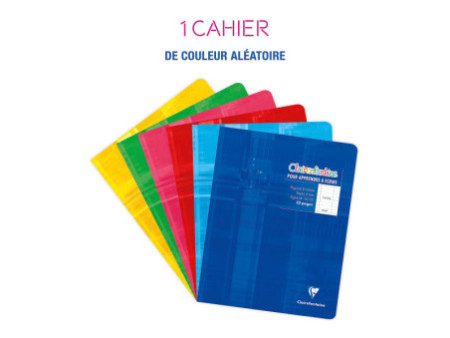 Clairefontaine Cahier piqûre Clairenfantine, 170 x 220 mm