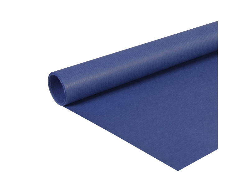 Clairefontaine Papier cadeau 'kraft', bleu foncé