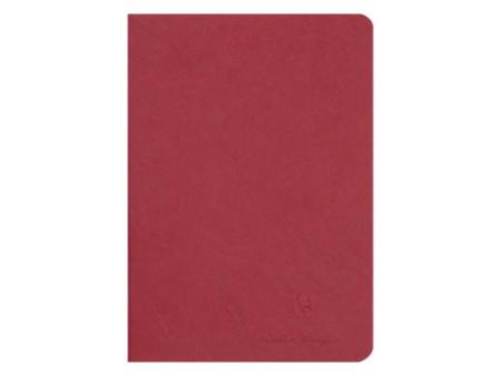 Clairefontaine Carnet AGE BAG, A5, uni, rouge