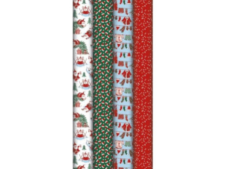 Clairefontaine Papier cadeau de Noël 'Petit Papa Noël'