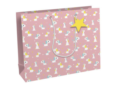Clairefontaine Pochette en papier à fond plat 'Rayures'