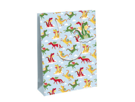 Clairefontaine Sac en papier, rouge, grand