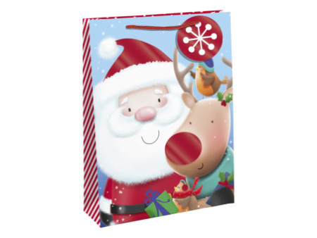 Clairefontaine Sac cadeau de Noël 'Agrumes', shopping